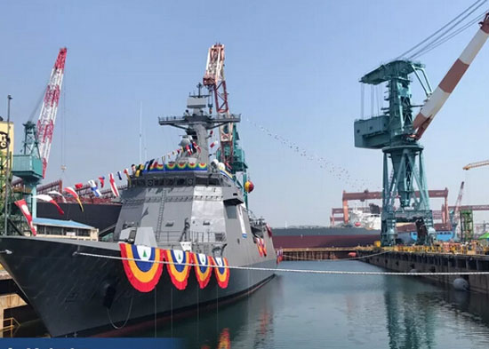 菲律賓史上第一艘導(dǎo)彈護衛(wèi)艦下水！
