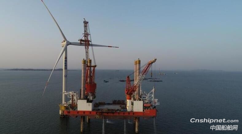 福船海工“大橋福船”號海上風電一體化作業(yè)移動平臺創(chuàng)新紀錄